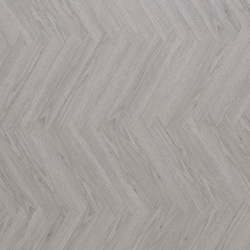 Aspen Silver Oak Grey Wood Effect Click Laminate Flooring - Herringbone (8mm),For All Rooms & Contract Commercial Usage