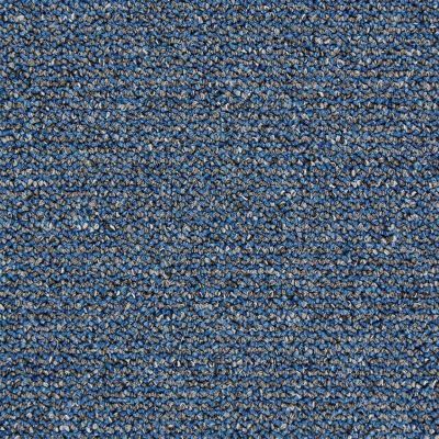 Rimini Stripe 107104 Cadet Blue 5.9mm Loop Pile Plain Bitumen Glass Fibre Backed Carpet Tile For Home & Commercial Use