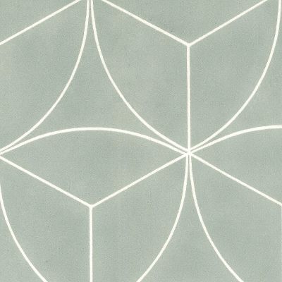 1217 Green Designer Effect Anti-Slip Vinyl Flooring For Kitchen, LivingRoom, DiningRoom, 2.0mm Vinyl Sheet