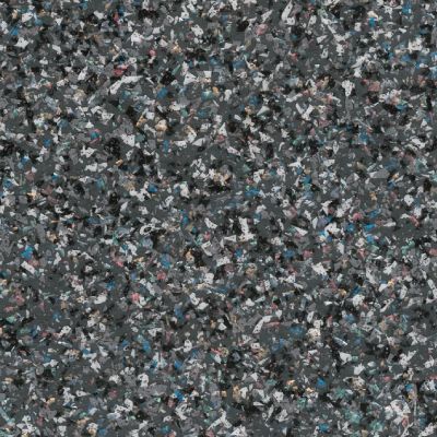 Polyflor Polysafe Mosaic Pur Graphite Pearl 4165 Mosaic Effect Anti-Slip Commercial Vinyl Flooring Sheet For Usage Restaurants, Gyms, Hospitals 