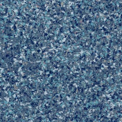 Polyflor Polysafe Mosaic Pur South Sea 4175 Blue Mosaic Effect Anti-Slip Commercial Heavy-Duty Vinyl Flooring Sheet 
