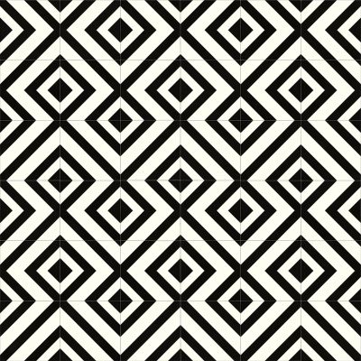 9003 Black White Designer Anti-Slip 2.8mm Thick Vinyl Flooring For Kitchen, Bathroom, Living Room