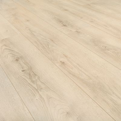 Clearance Click Laminate Flooring Zodiac Albit Oak Beige D4533 Beige Brown Wood Effect Plank (12mm) For Home (All Room) & Contract Commercial Use