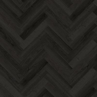 Alva Antigua Charcoal Wood Effect Glue Down Luxury Vinyl Tile - Herringbone(2.5mm LVT) For Domestic & Commercial Use