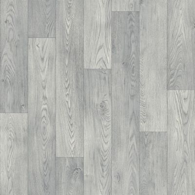 QueensTex Bayside Grey Wood Effect Anti-Slip Vinyl Flooring For Domestic Use, 2.0mm Thick Vinyl Sheet with Textile Backing