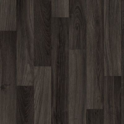 Dark Brown Wood Effect Anti-Slip Vinyl Flooring For LivingRoom, Hallways, Kitchen 2.8mm Vinyl Sheet