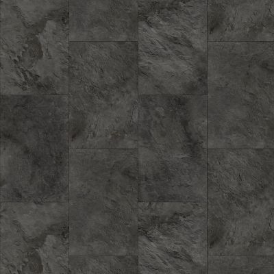 Dark Slate 5.2mm SPC Click LVT Flooring Allora Rigid Board Tile - Stone Effect For Home & Commercial Use