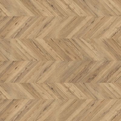 Pro King Size EPL012 Dark Rillington Oak Brown Wood Effect Click Laminate Flooring - Herringbone (8mm),For All Rooms Except Bath & Wet Areas