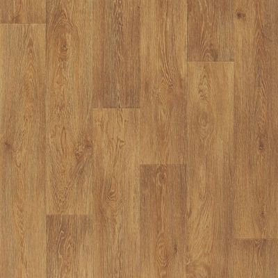 Dark Beige Wood Effect Anti-Slip Vinyl Flooring For Living Room, Hallways, Kitchen, 2.3mm Vinyl Sheet 