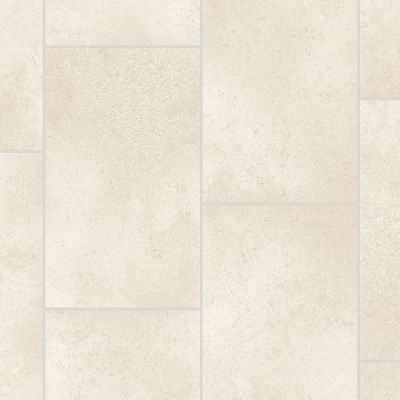 Beige Stone Effect Anti-Slip Vinyl Flooring For LivingRoom, 2.8mm Thick Cushion Backed Vinyl Sheet-2m X 3m