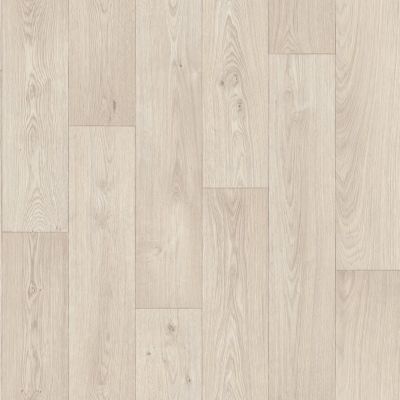 HarlemTex Hamilton Mist Beige Brown Wood Effect Vinyl Flooring For Domestic Use, 2.5mm Thick Vinyl Sheet with Textile Backing