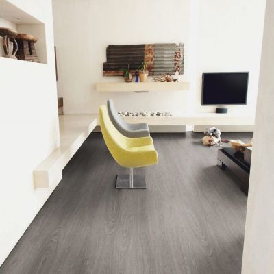 Luvanto Design Wood Planks Washed Grey Oak Wood Effect Glue Down Luxury Vinyl Tile - Plank(2.5mm LVT) For Domestic & Commercial Use