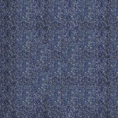 Metropolis Tile 160 Navy Grey Modern Plain Loop Pile Carpet Tiles for Home (All Rooms)