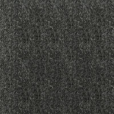 Metropolis Tile 960 Dark Grey Modern Plain Loop Pile Carpet Tiles for Home (All Rooms)