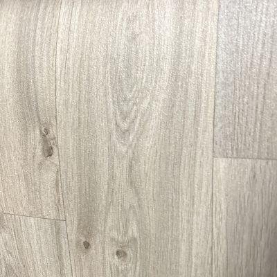 Light Beige Wood Effect Anti-Slip Vinyl Flooring For Kitchen, Bathroom, 3.8mm Textile Backed Vinyl Sheet