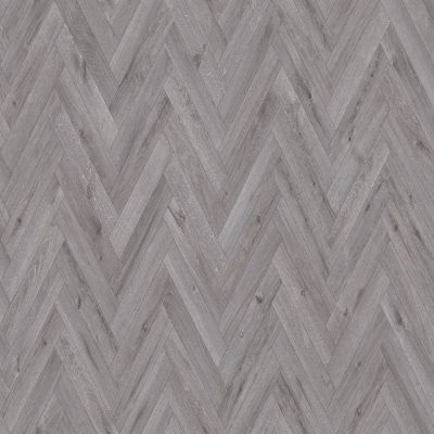 Alder Herringbone Grey 2.8mm Vinyl Flooring Perla Herringbone Wood Effect Plank For Domestic & Light Office Use