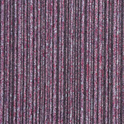 Vital Carpet Tiles 872315 STRIPE Pink Grey Contract Carpet Tile for Domestic & Commercial Use