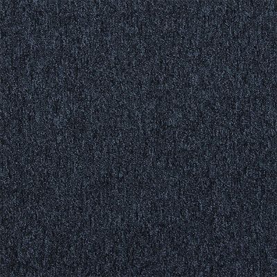 Latour 2 WANSDYKE Dark Blue Loop Pile Contract Carpet Tiles for Domestic & Moderate Commercial Use